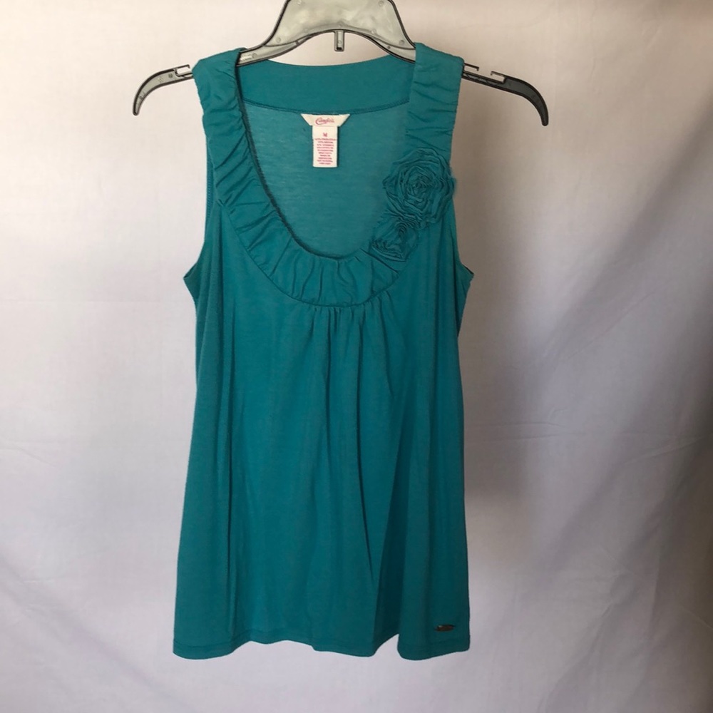 Candie’s Green/Blue Tank top